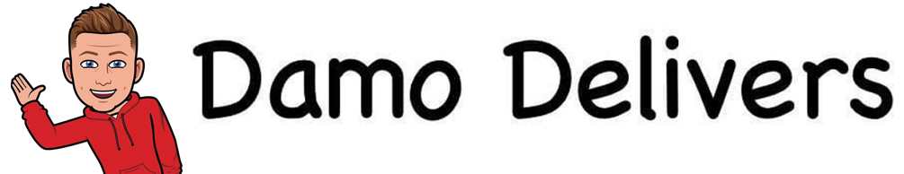 Damo Delivers logo